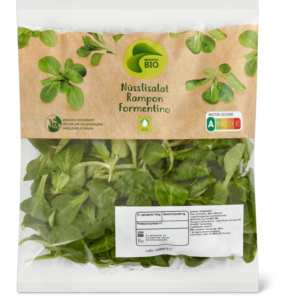 Migros Bio Nüsslisalat