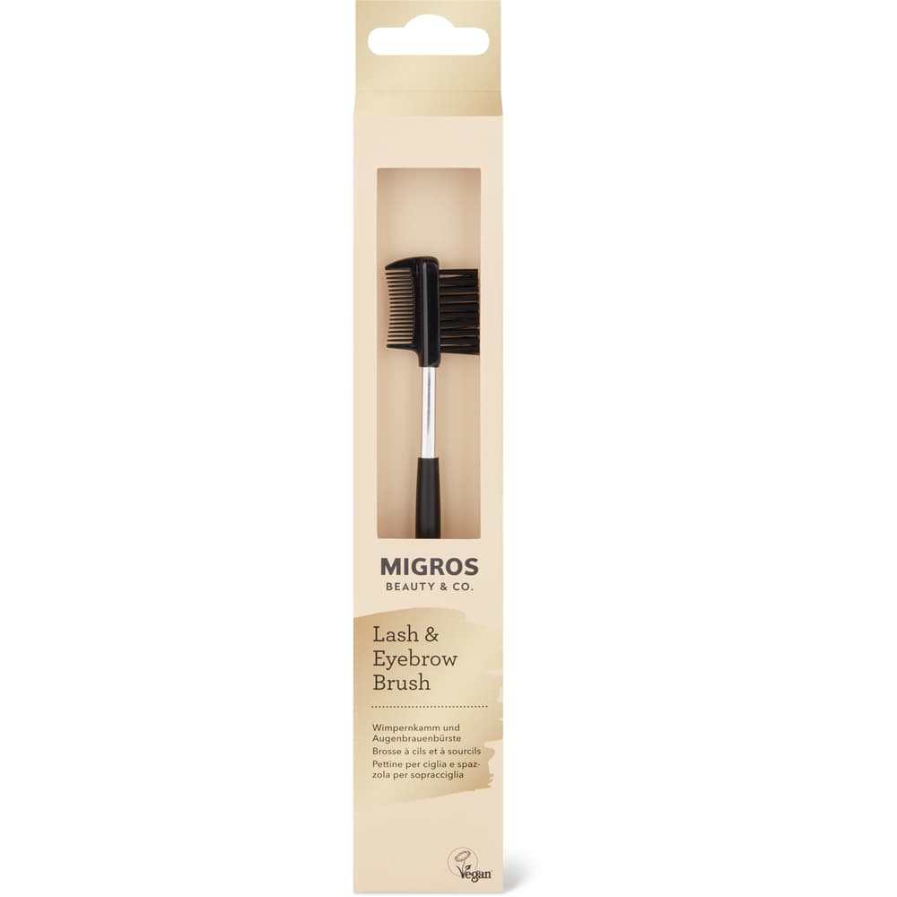 Migros Beauty & Co. Augenbrauenbürste Mit Kamm , vegan