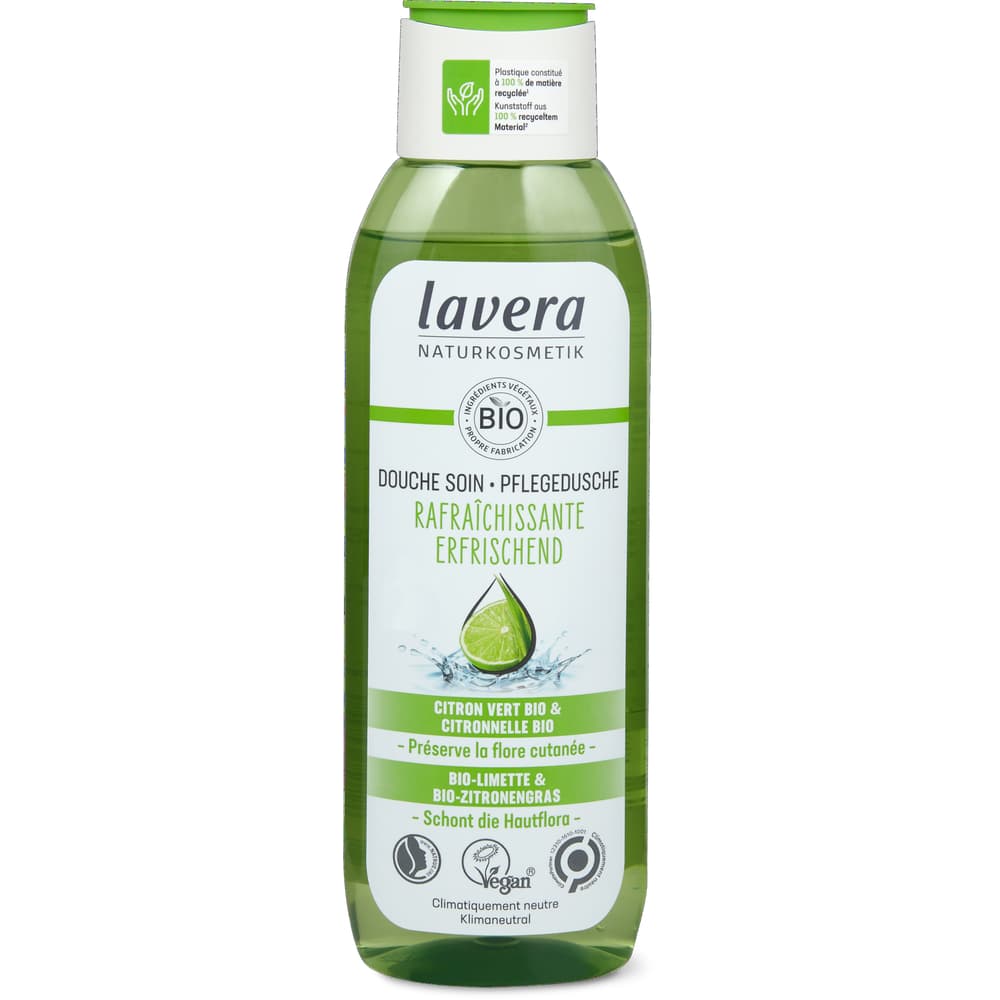 Lavera Erfrischende Pflegedusche Limette & Zitronengras, vegan