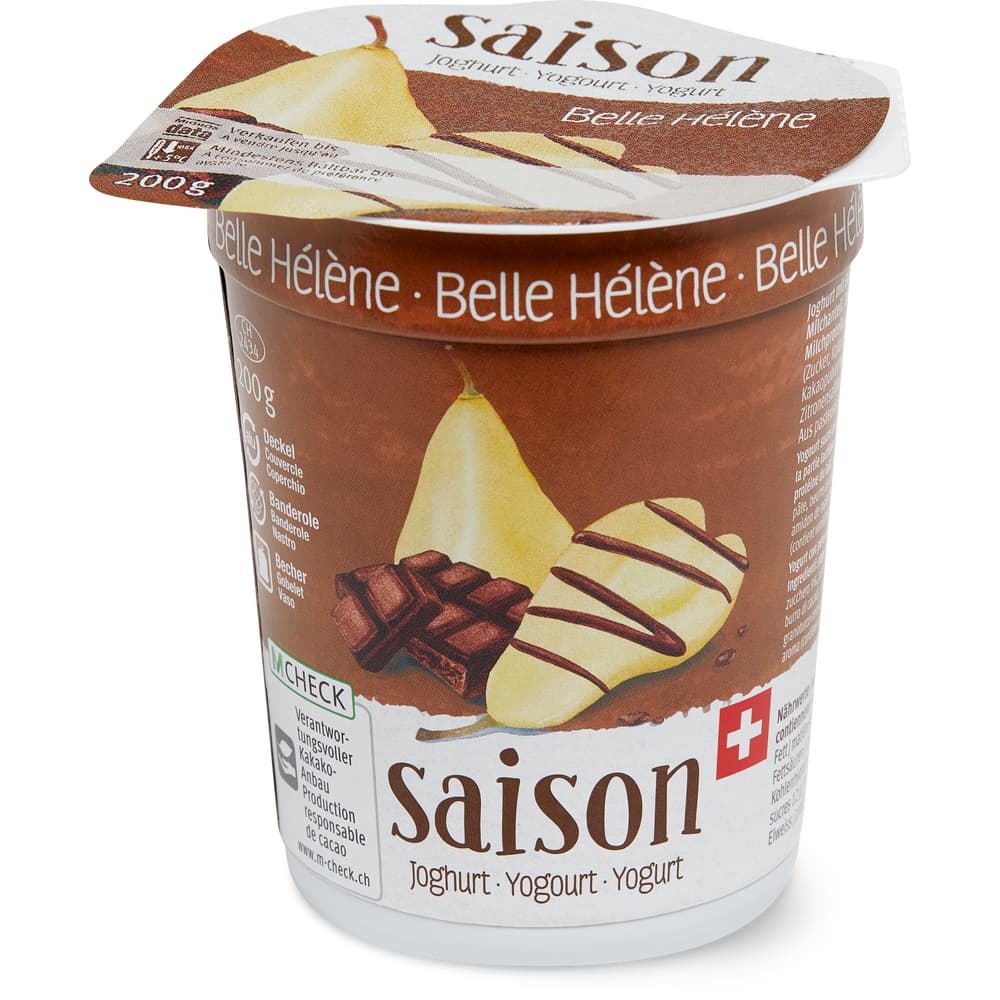 Saison Joghurt Belle Hélène