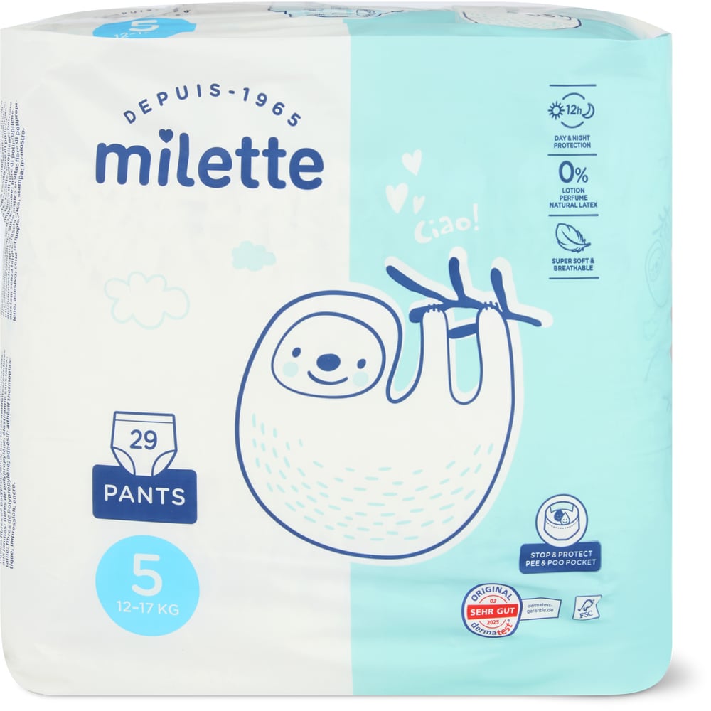 Milette Baby Care Pants Grösse 5, 12-17kg