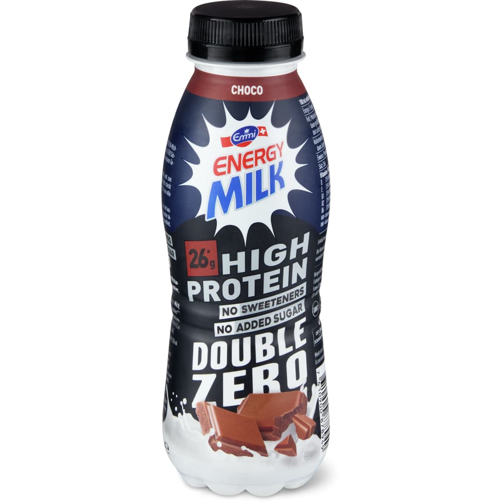 Emmi Energy Milk · Drink · Double Zero Choco • Migros