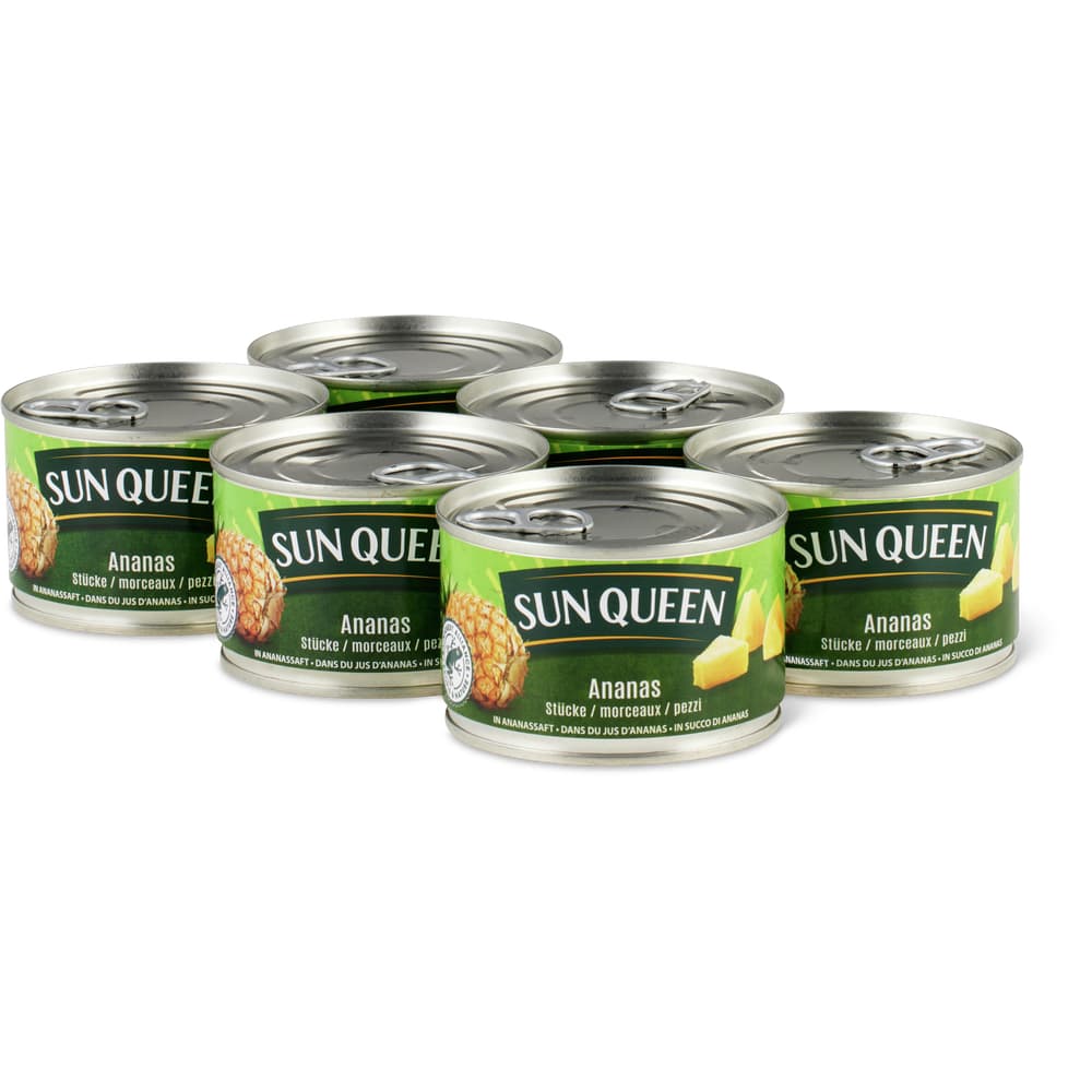 Sun Queen Ananas Scheiben