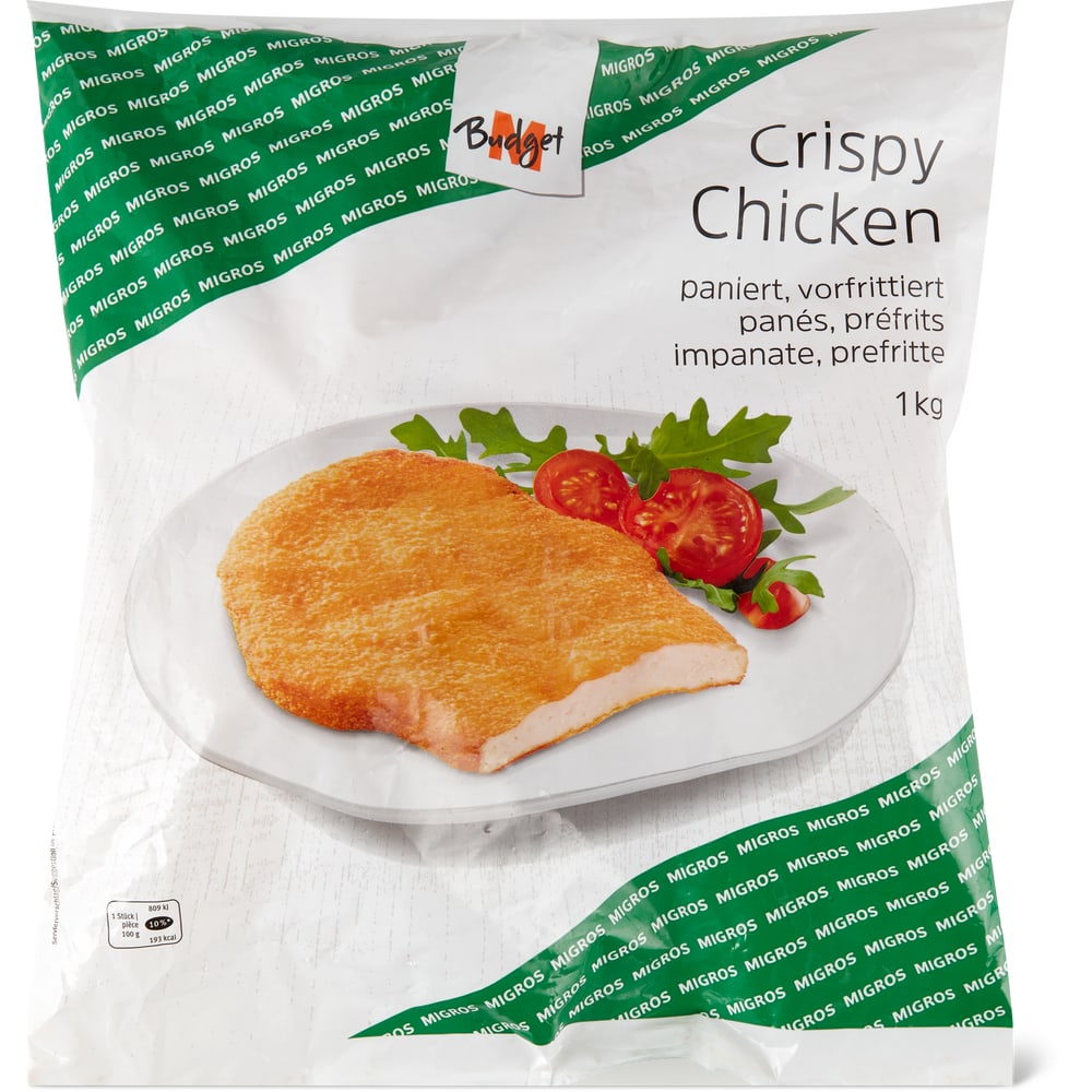 M-Budget Crispy Poulet paniert, vorfrittiert