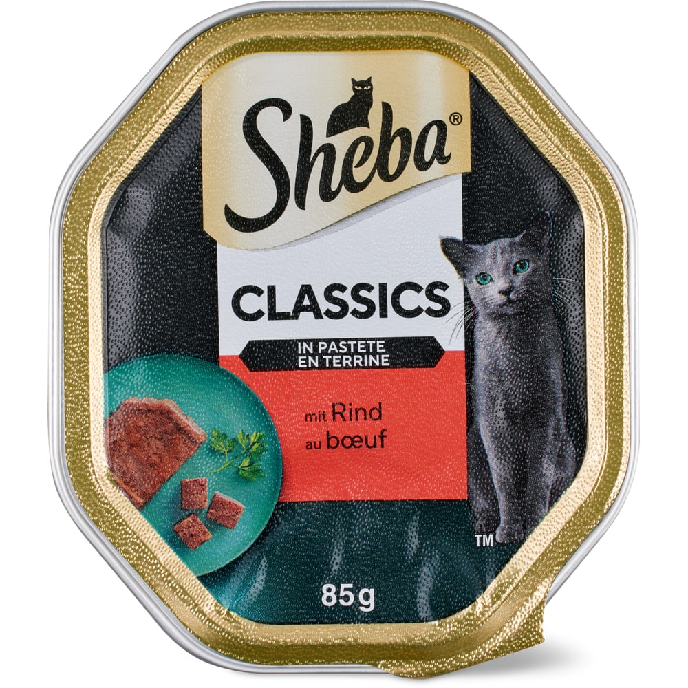 Sheba Classic Paté Rind