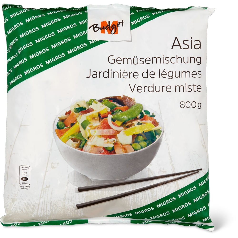 M-Budget Asia Gemüsemischung gewürzt