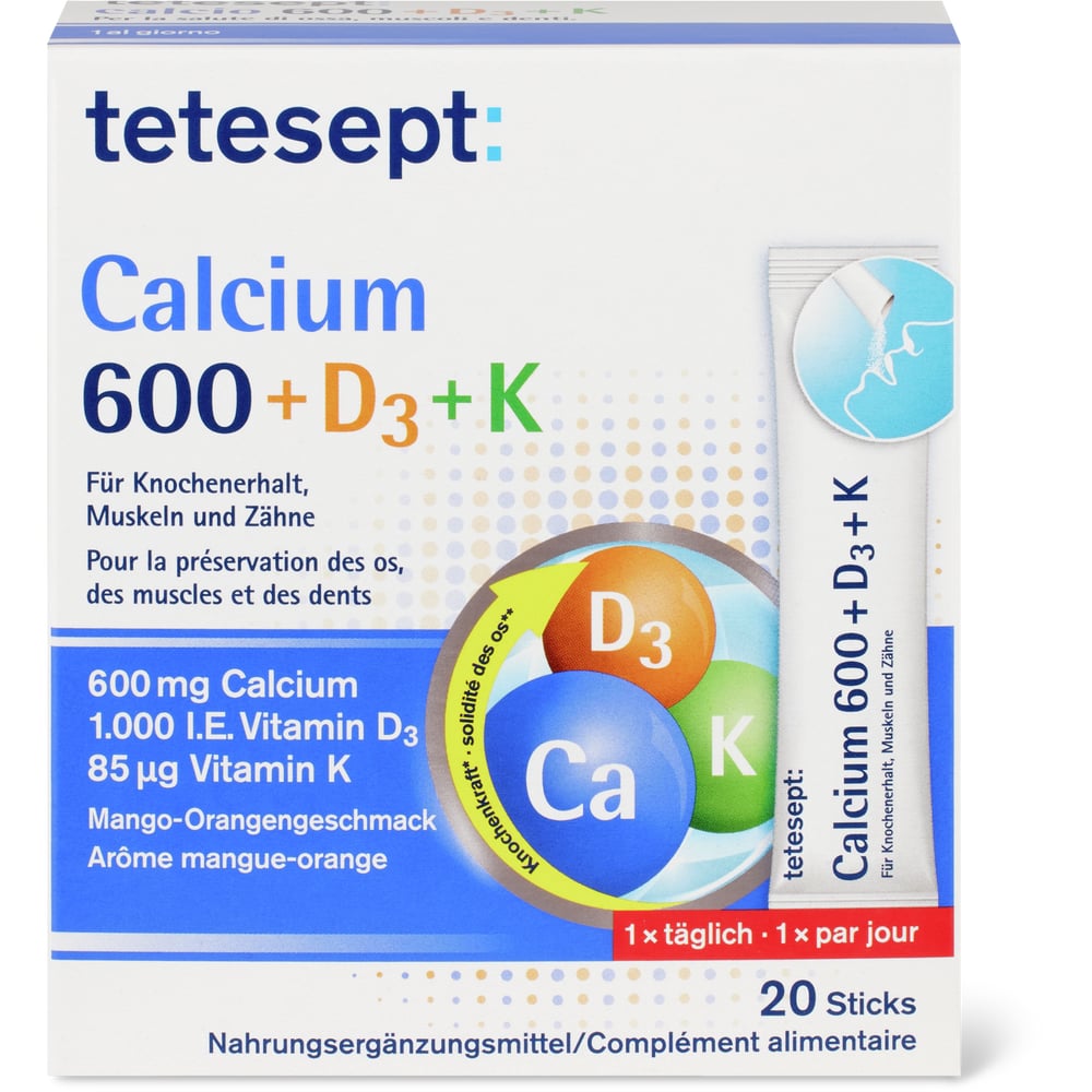 Tetesept Calcium Sticks