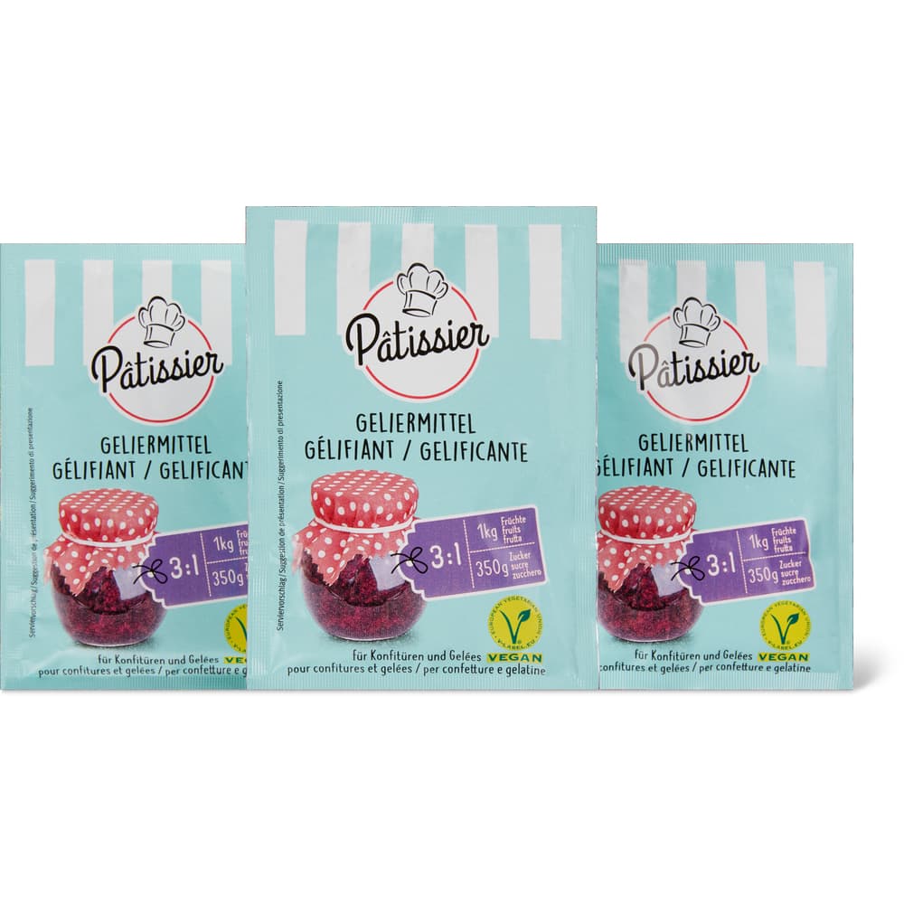 Patissier Geliermittel für Konfitüren und Gelées 3:1
