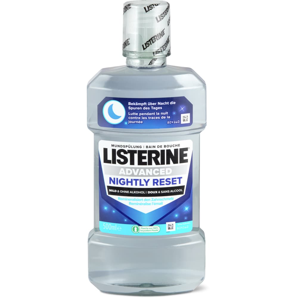 Listerine Mundspülung Nightly Reset milder Geschmack