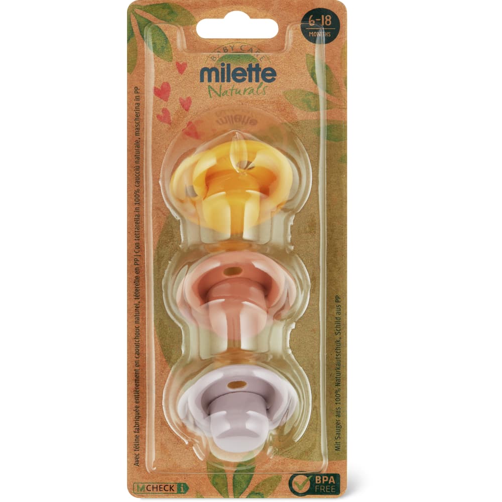 Milette Baby Care Naturals Nuggi Ab 6 Monaten