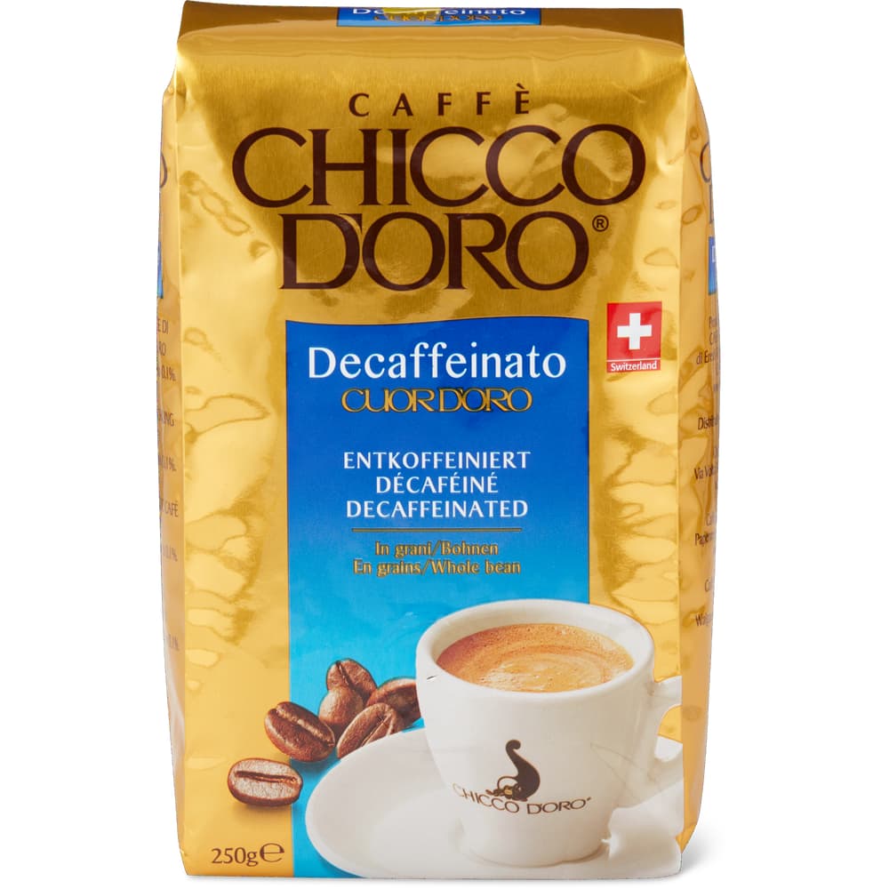 Chicco D'Oro Bohnenkaffee Decaffeinato