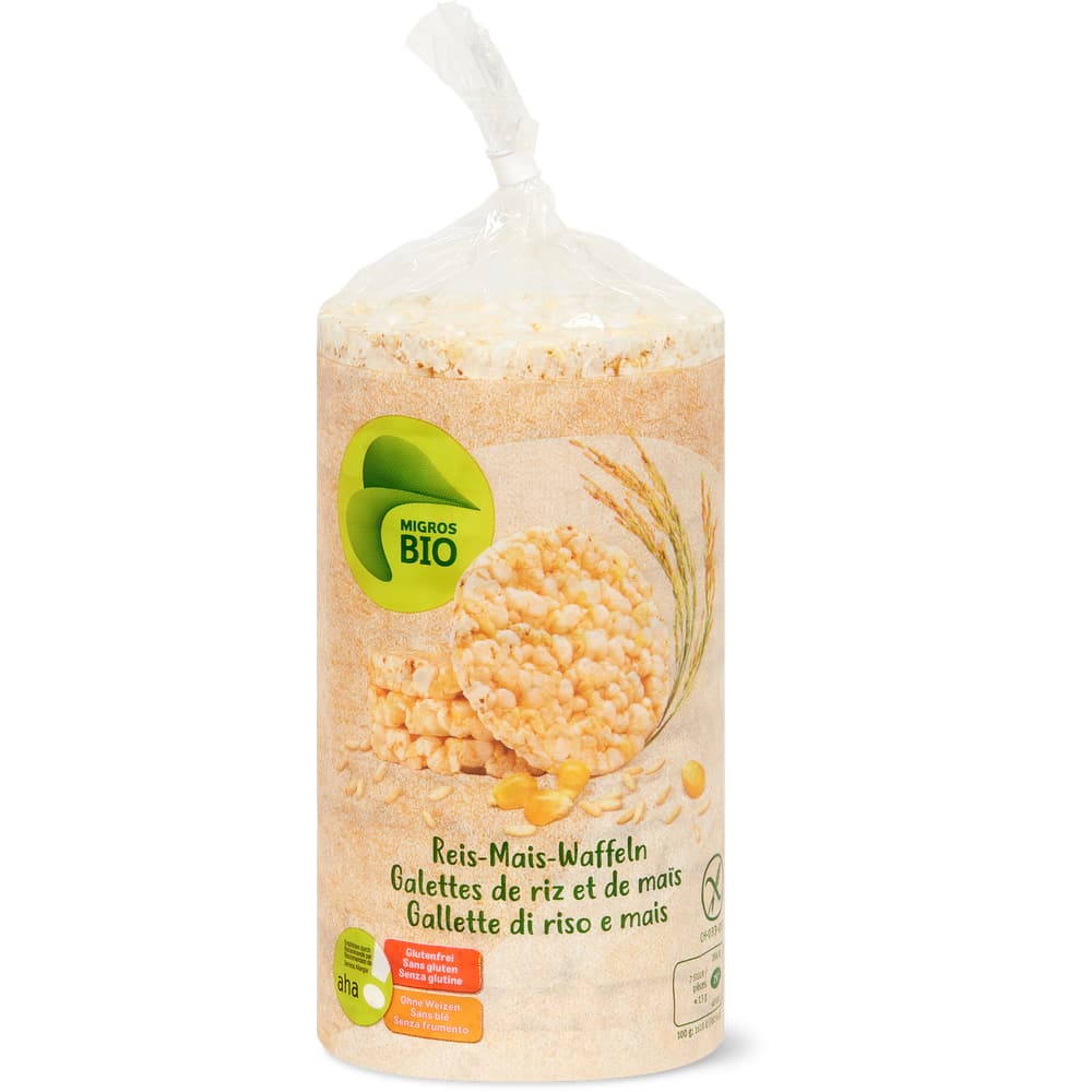 Migros Bio aha! Reis-Mais Waffeln