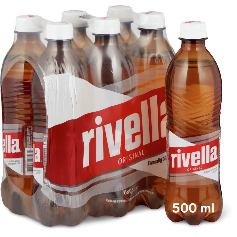 Rivella Kohlensäurehaltiges Tafelgetränk Rot