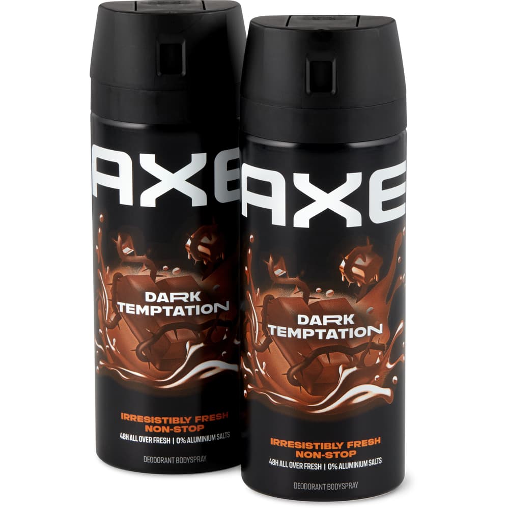 Axe Dark Temptation Deospray 48h, ohne Aluminiumsalze