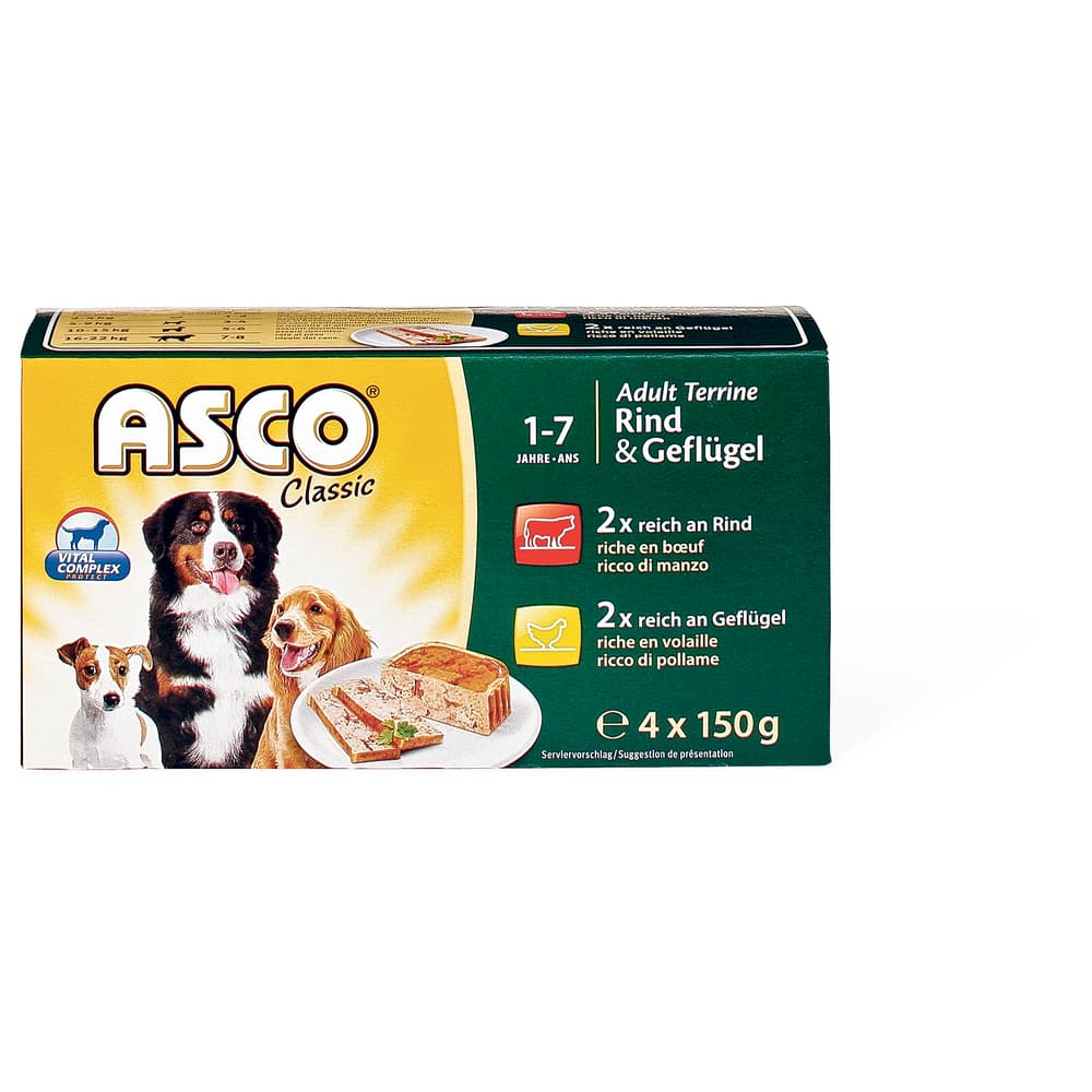 Asco Classic Paté Rind und Geflügel
