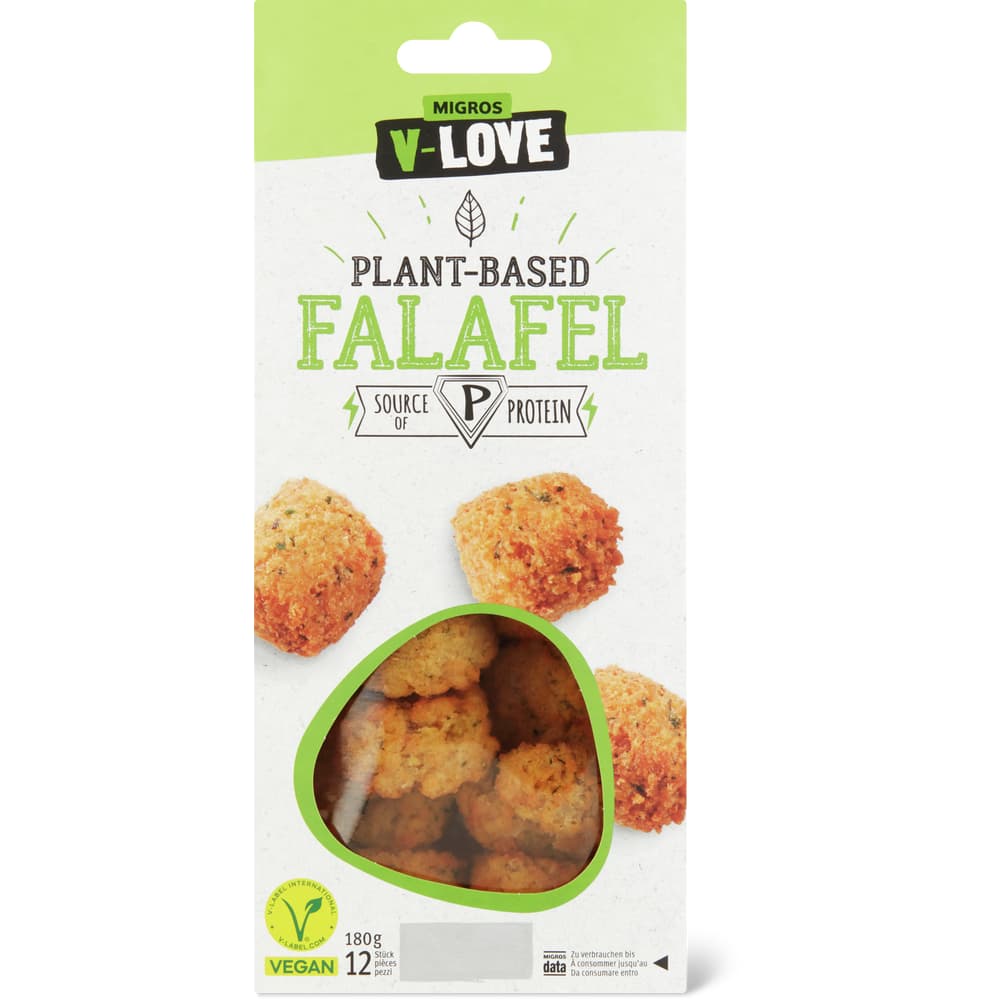 V-Love Falafel auf Basis von Kichererbsen Vegan