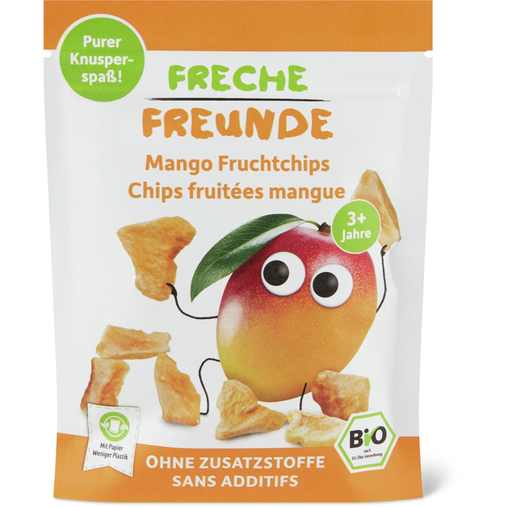 Freche Freunde Bio Mango Fruchtchips Ab 3 Jahren