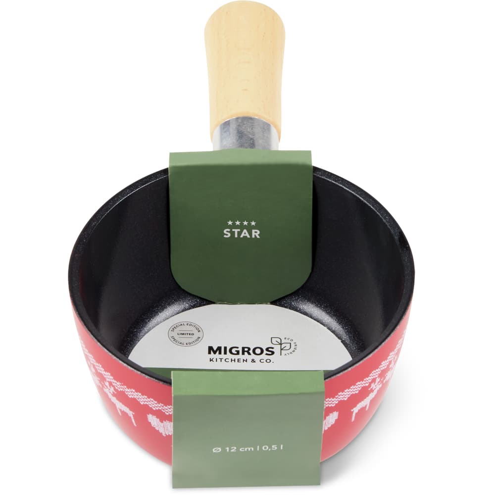 Migros Kitchen & Co. Caquelon Ø 12cm, rot