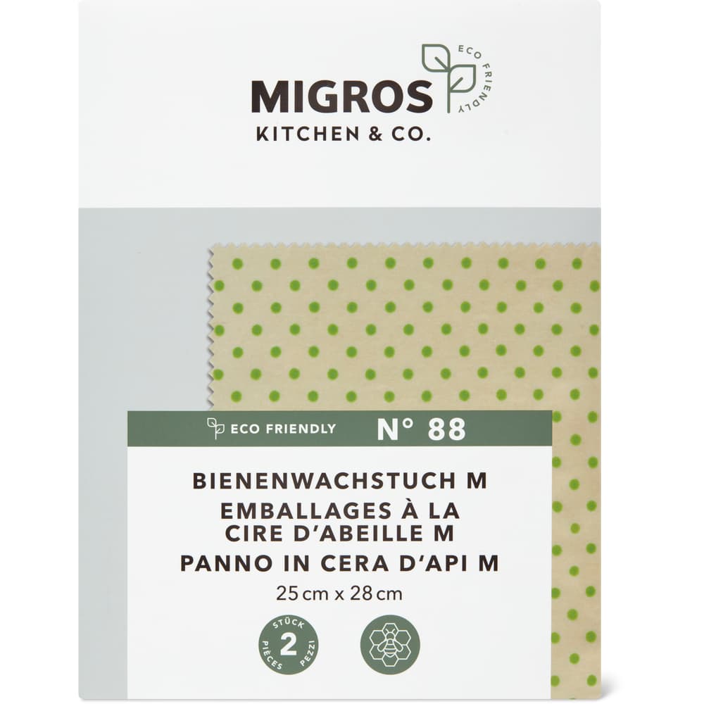 Migros Kitchen & Co. Bienenwachstuch M