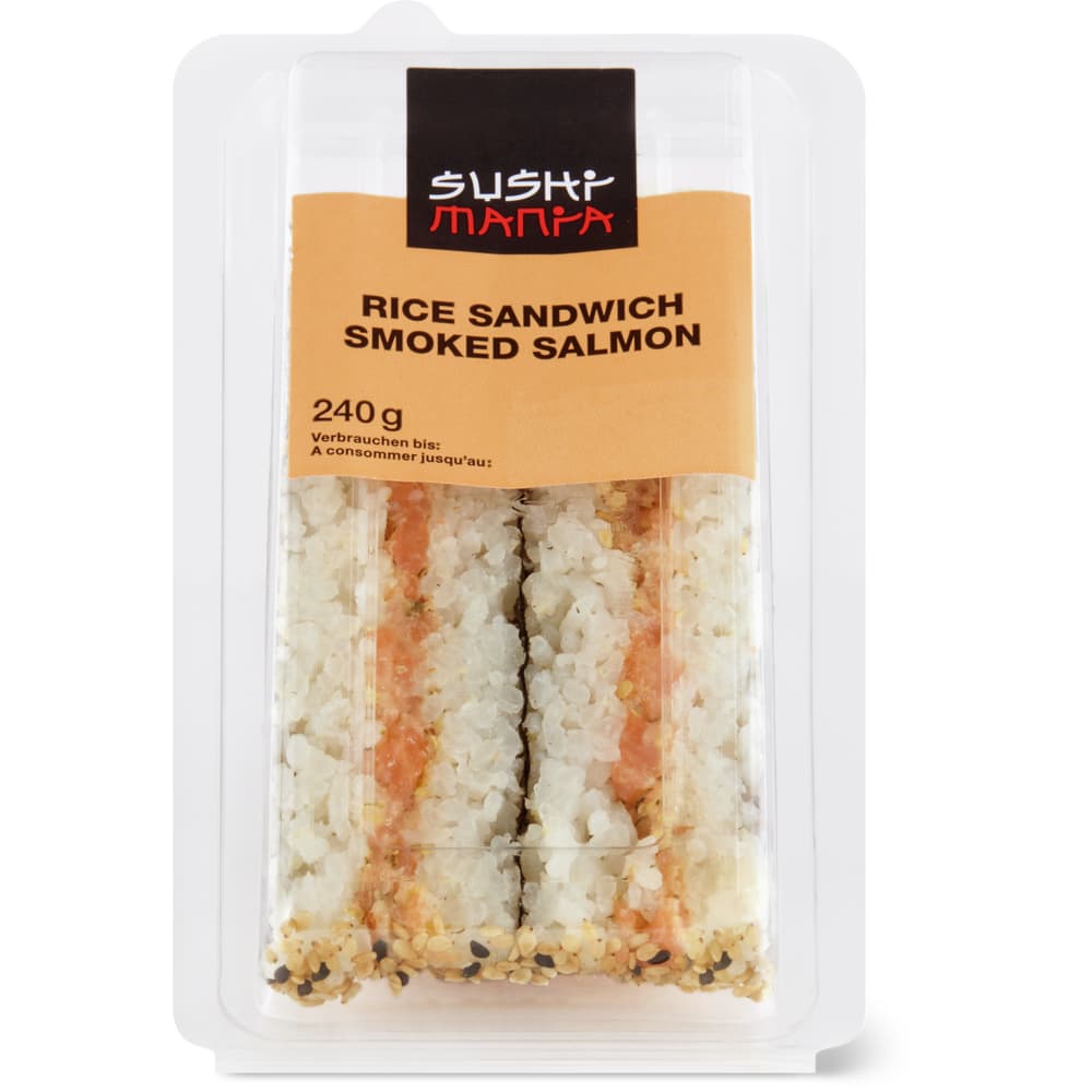 Sushi Mania Sandwich Salmon Rice