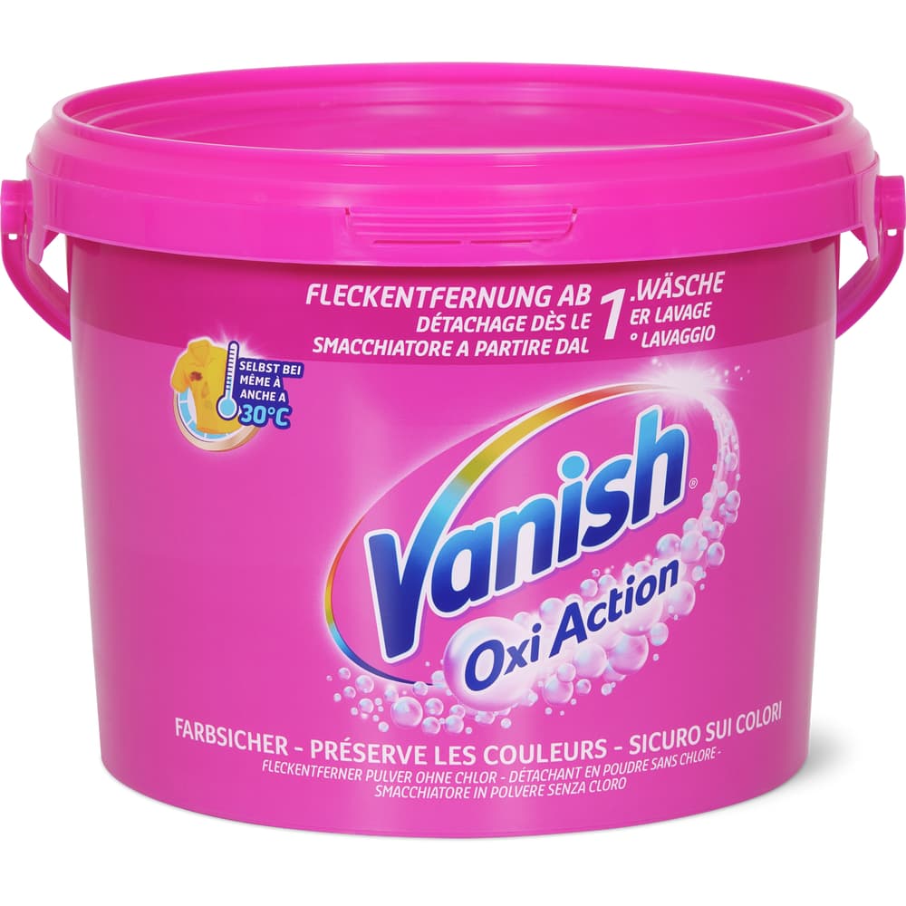 Vanish Oxi Action Fleckenentferner Pulver Farben