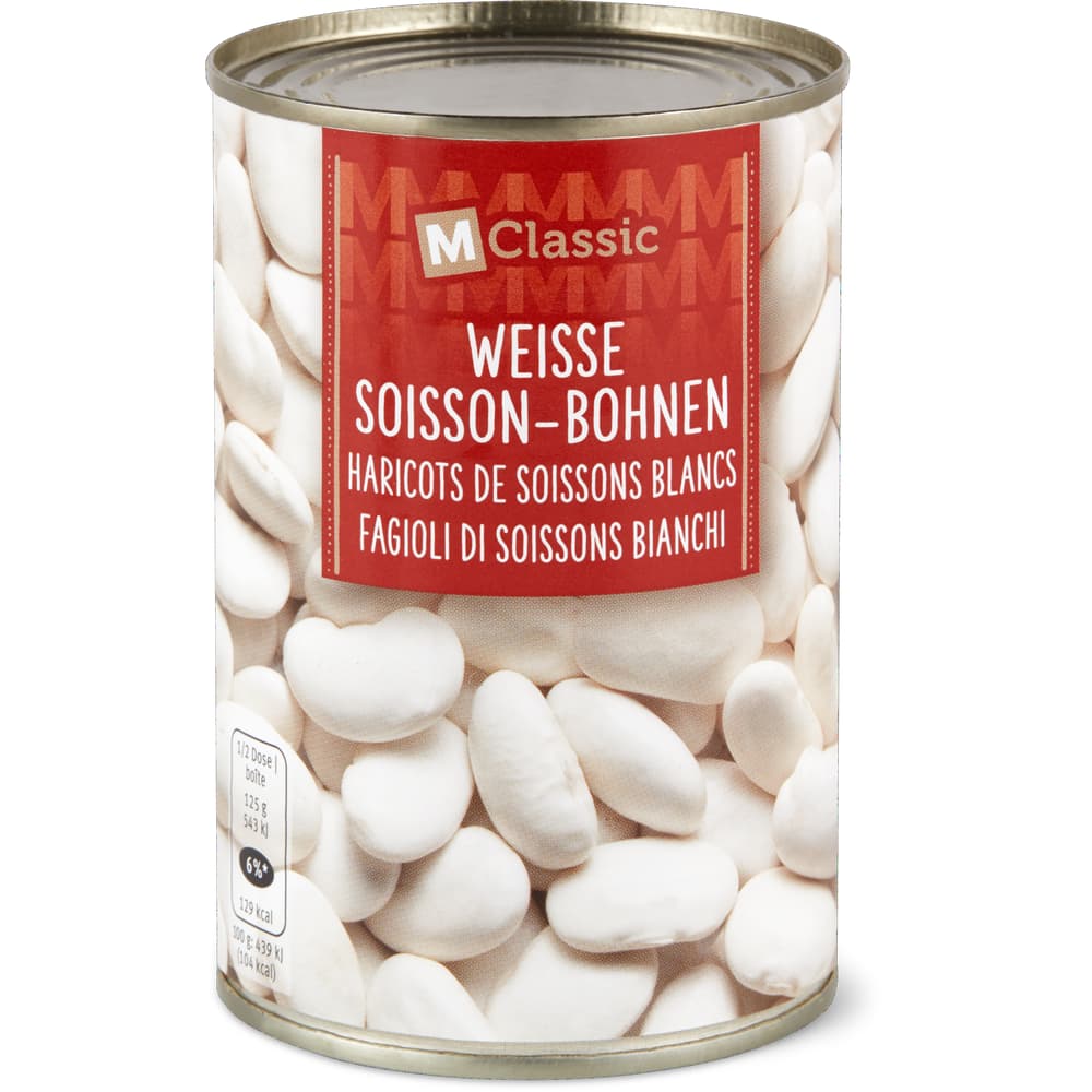 M-Classic Weisse Soisson-Bohnen