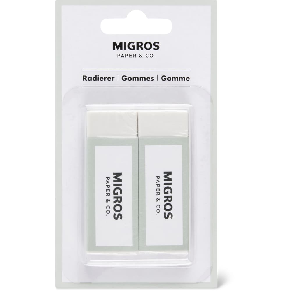 Migros Paper & Co. Radierer