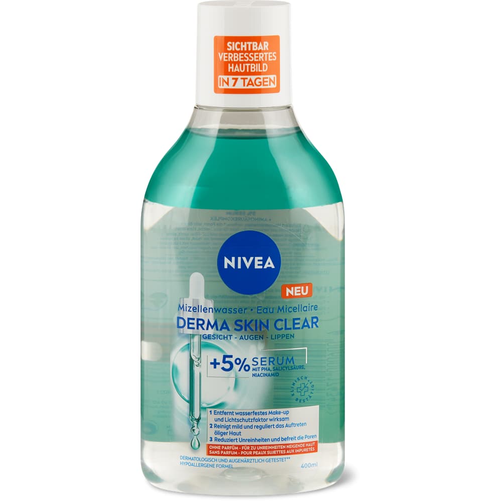 Nivea Derma Skin Clean Mizellenwasser