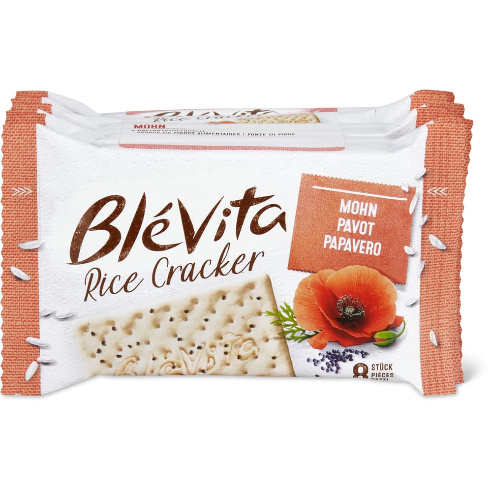 Blévita Rice Mohn, laktosefrei