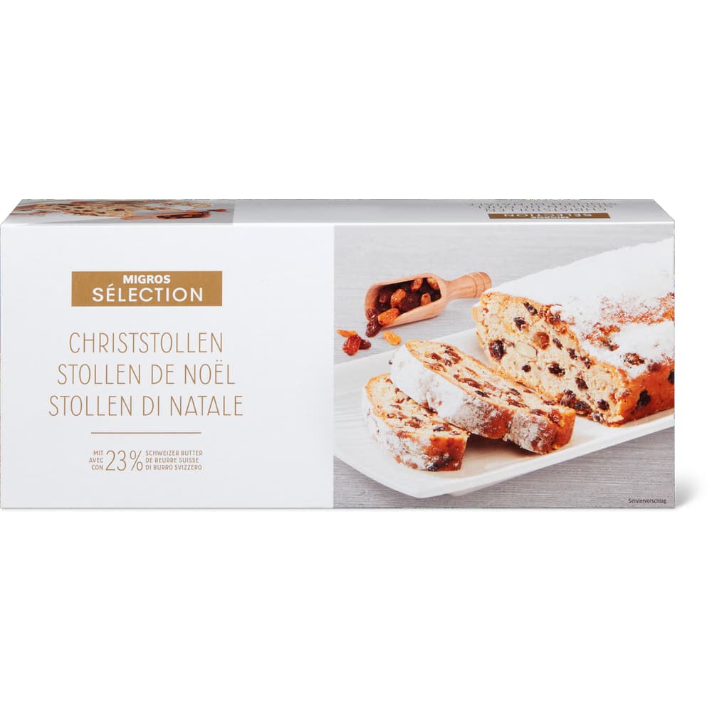 Migros Sélection Christstollen