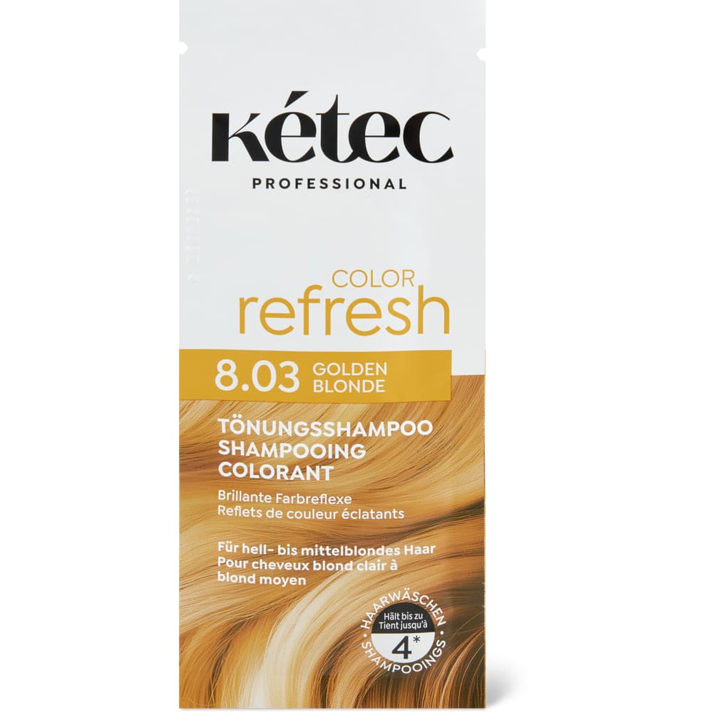 Kétec Tönungsshampoo 8.03 Goldblond