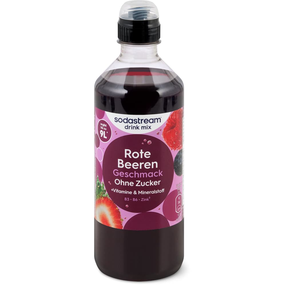Soda Stream Sirup rote Beeren