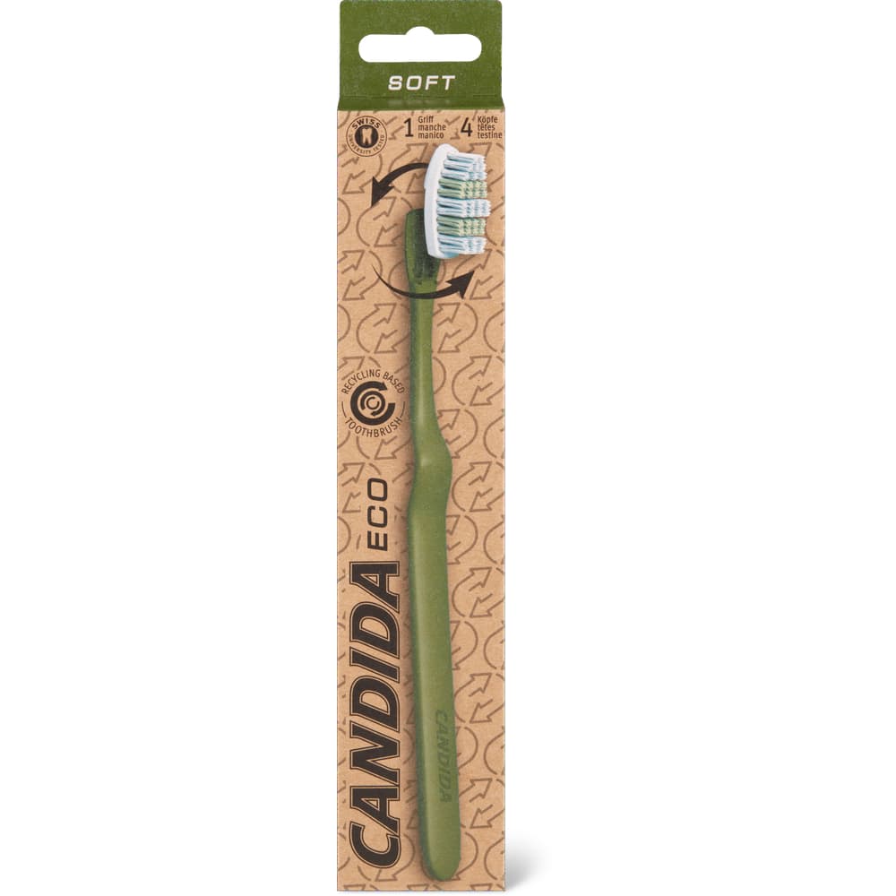 Candida Eco Wechselkopfzahnbürste soft