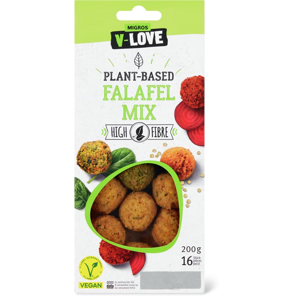 V-Love Falafel auf Basis von Kichererbsen Vegan