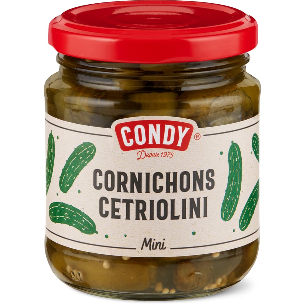 Condy Cornichons Fein
