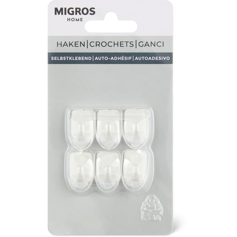 Migros Home Selbstklebende Haken mini