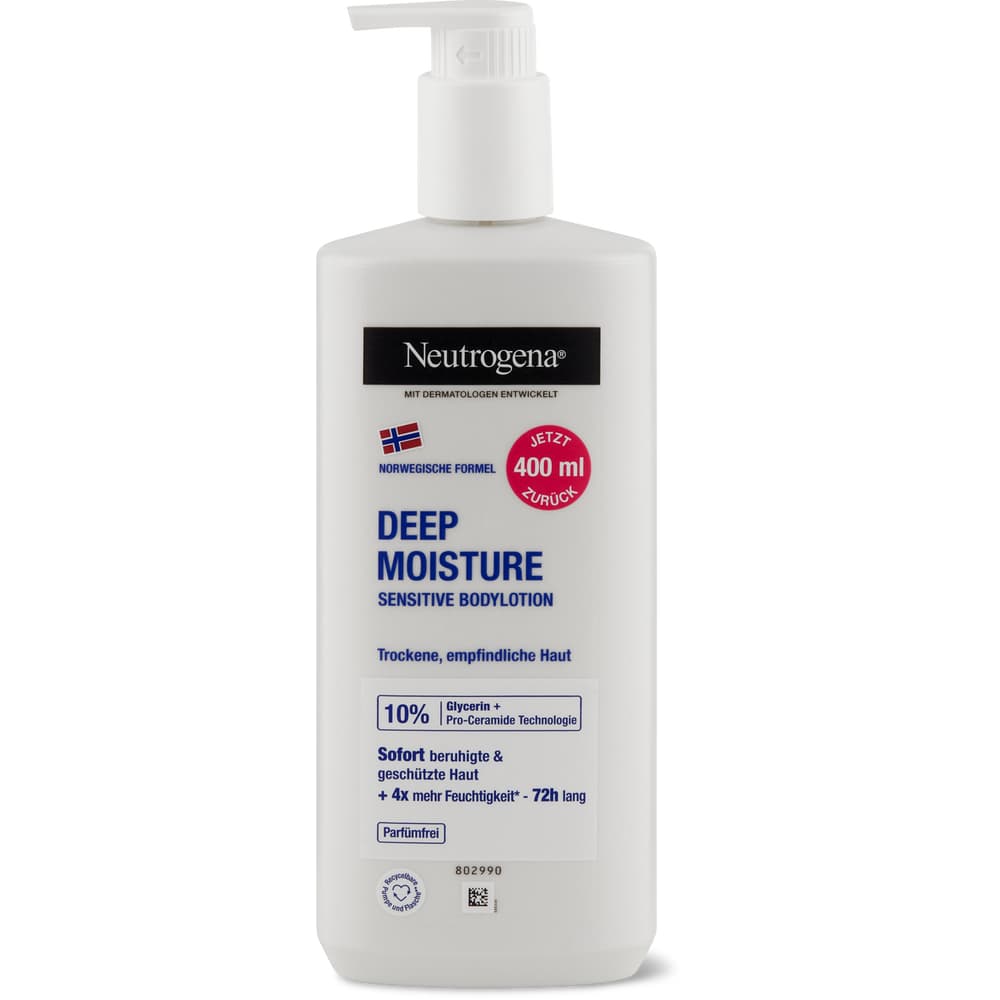 Neutrogena Moisture Bodylotion Sensitive