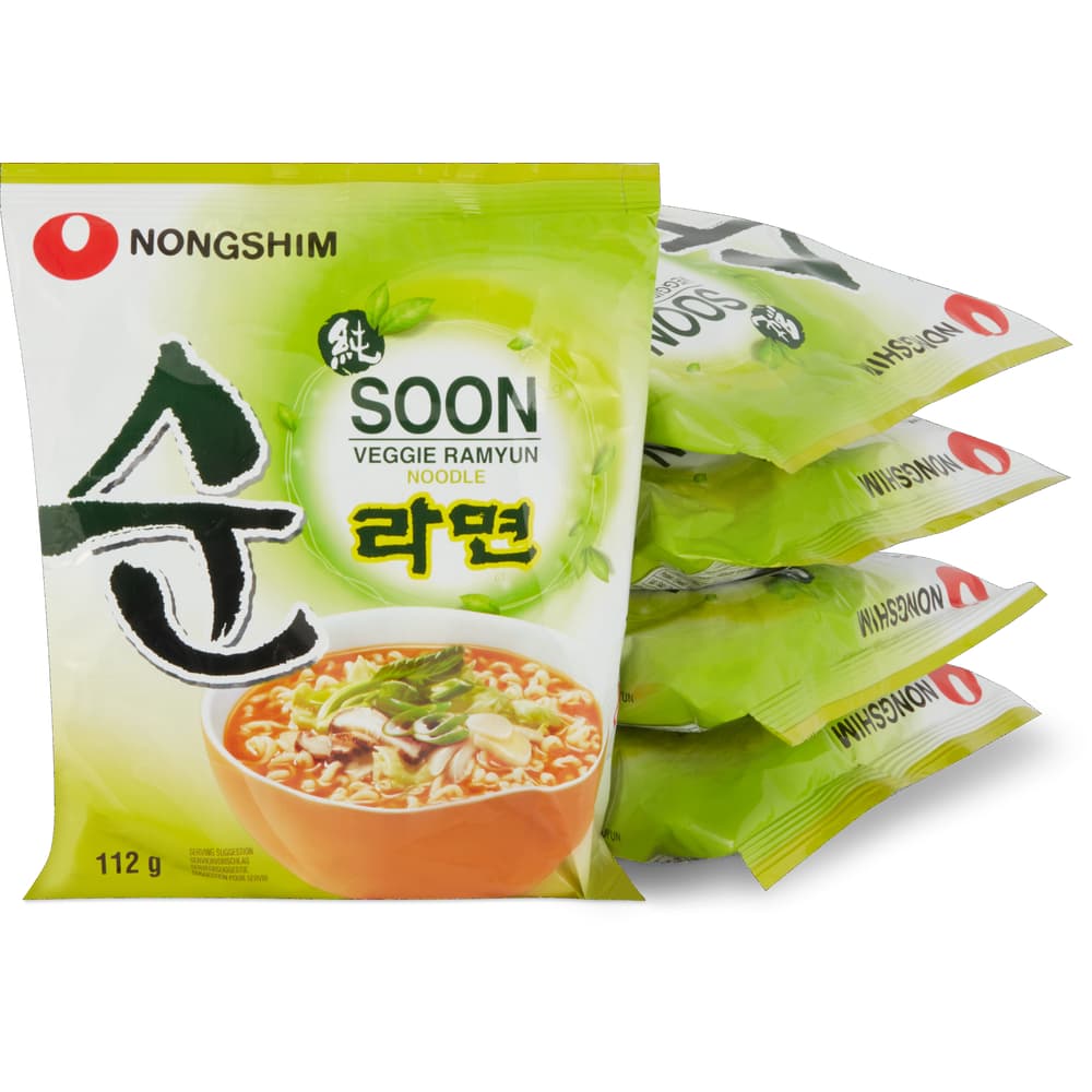 Nongshim Veggie Ramyun Nudelsuppe