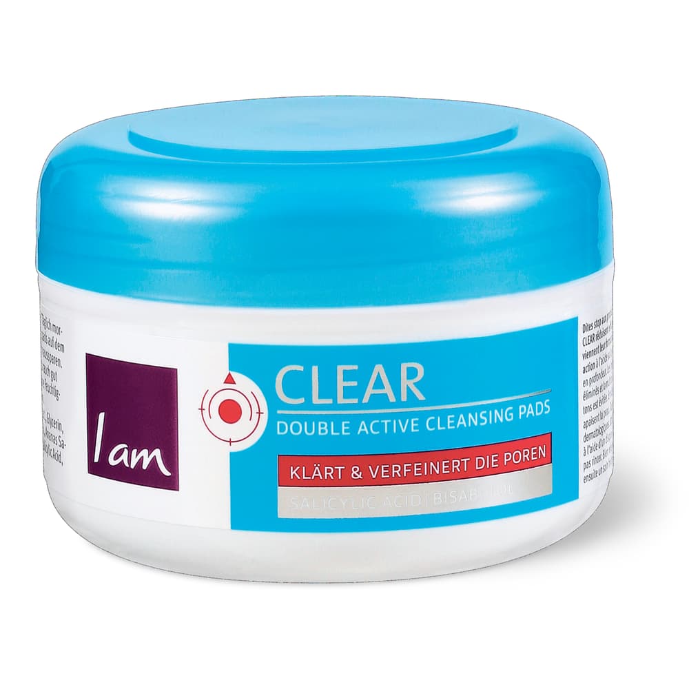 I am clear Double Active Cleansing Pads