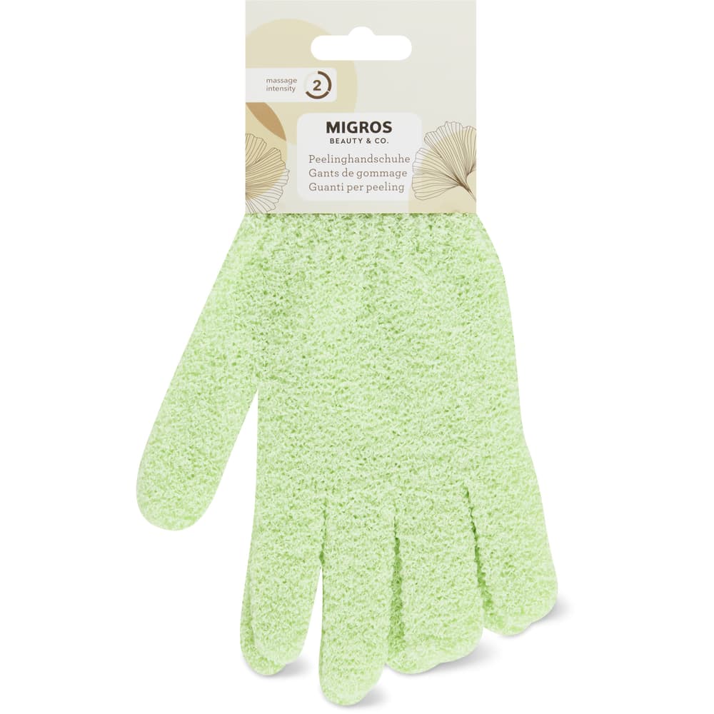 Migros Beauty & Co. Peelinghandschuhe 2 Stück