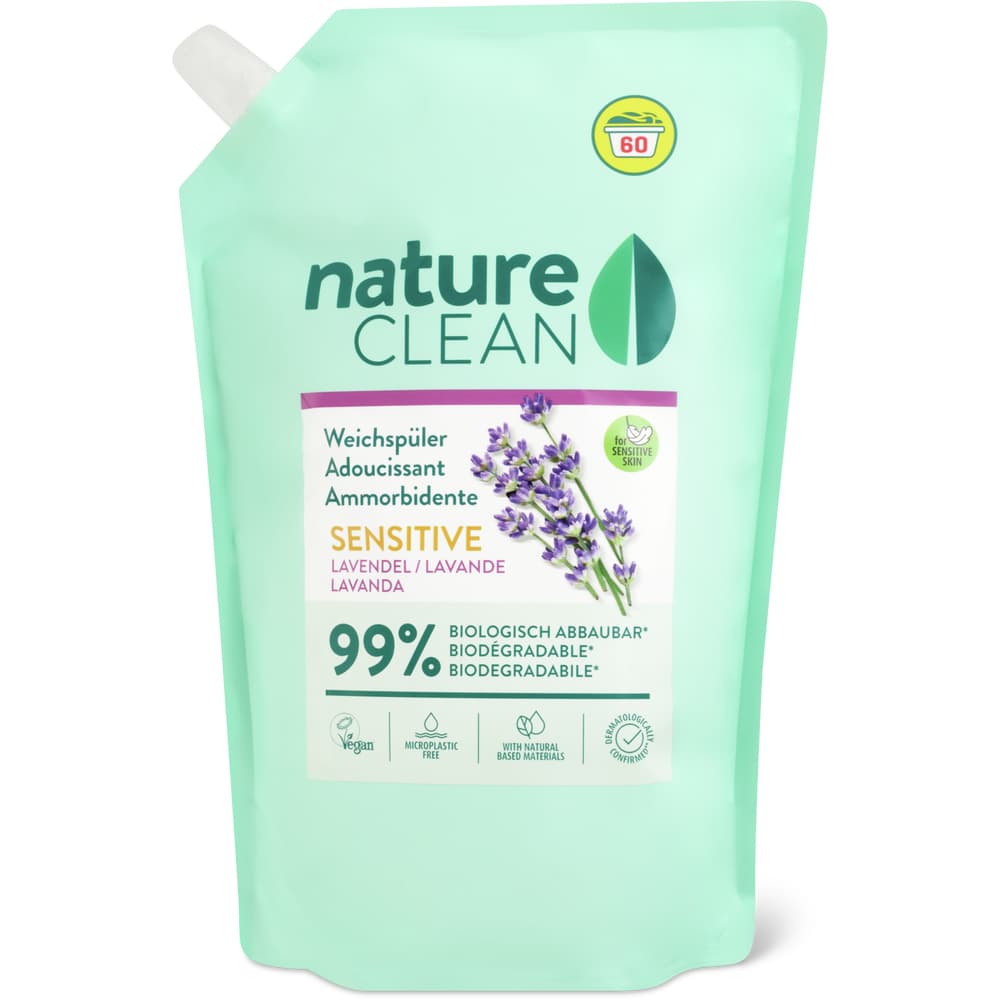 Nature Clean Weichspüler Sensitiv Lavendel