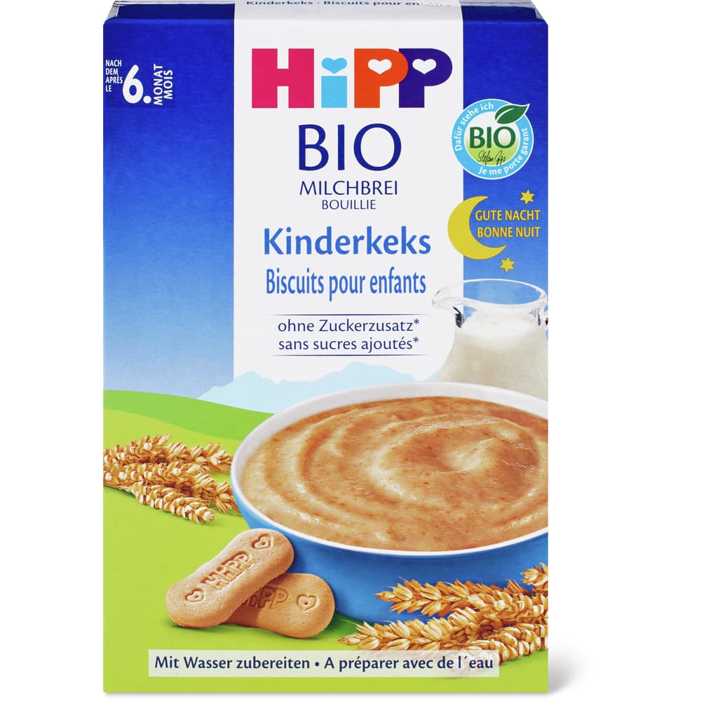HiPP Bio Milchbrei Kinderkeks Nach 6 Monaten