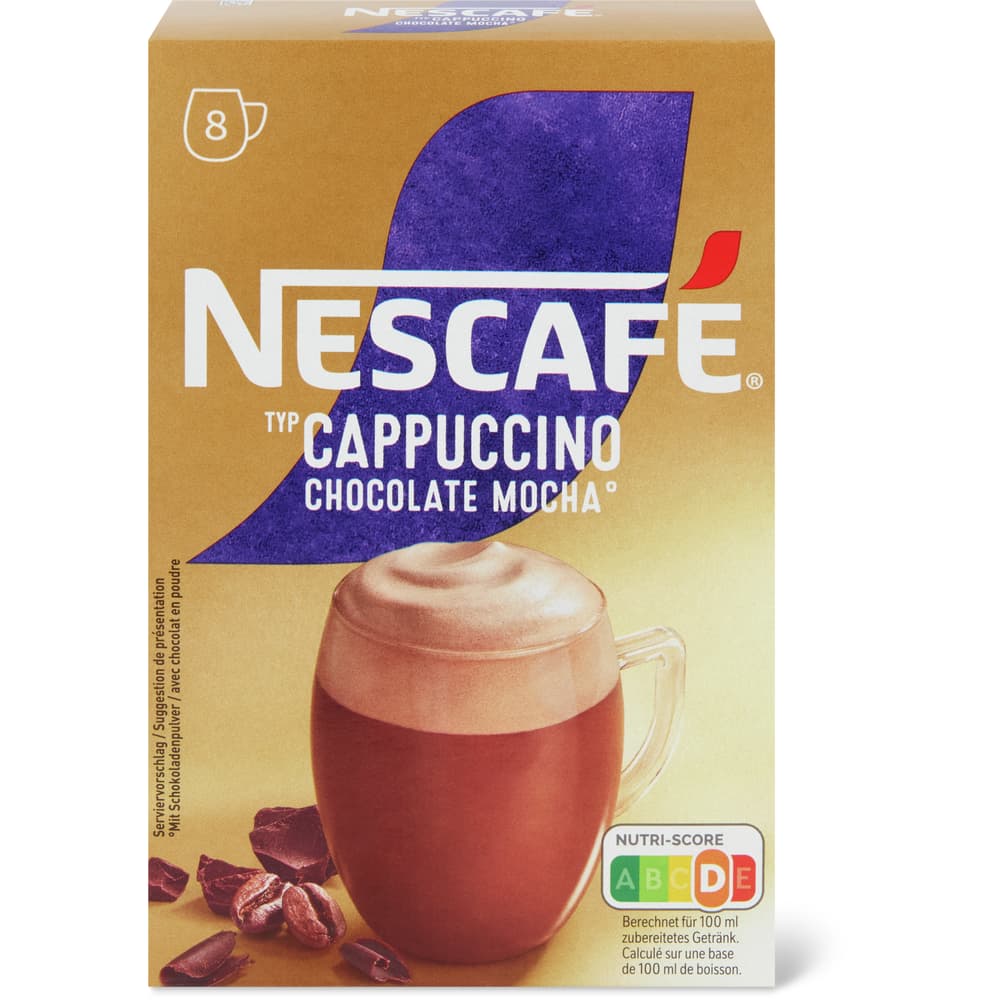 Nescafé Instantkaffee Cappuccino Chocolate Mocha