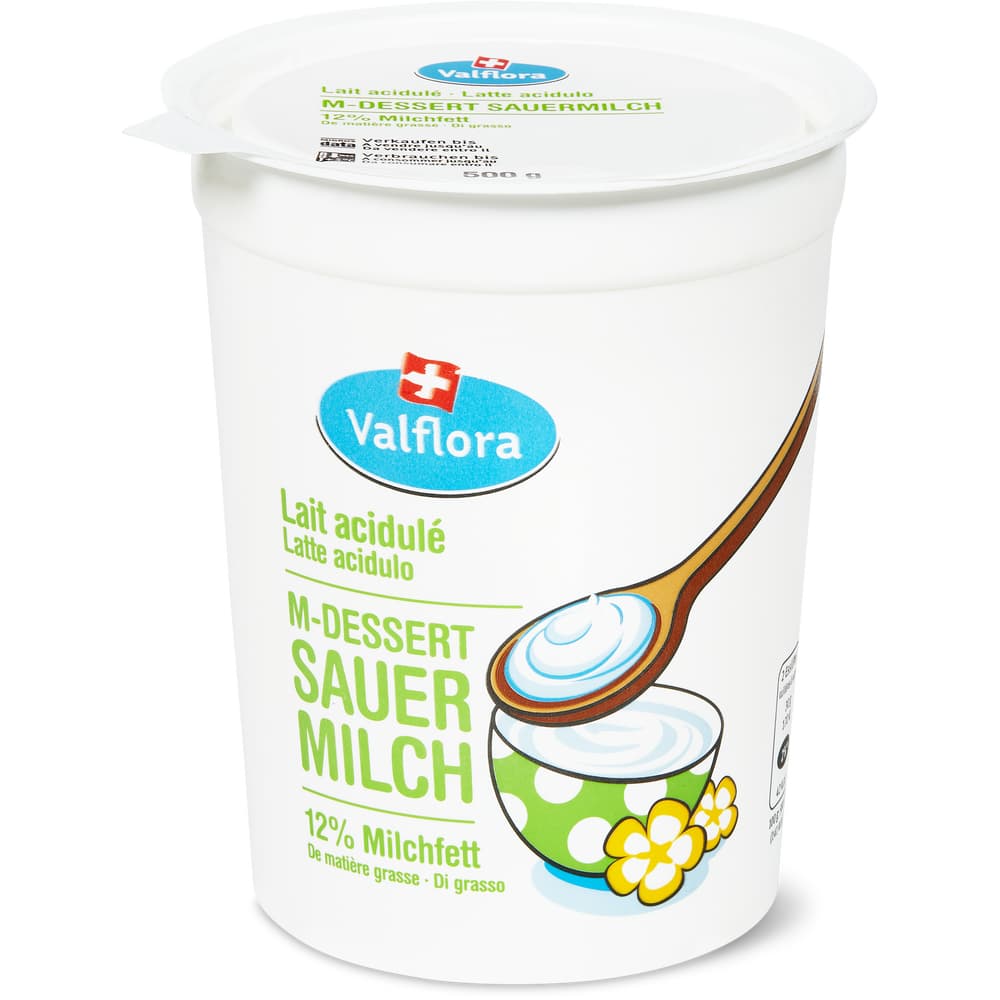Valflora M-Dessert Sauermilch 12% Fett