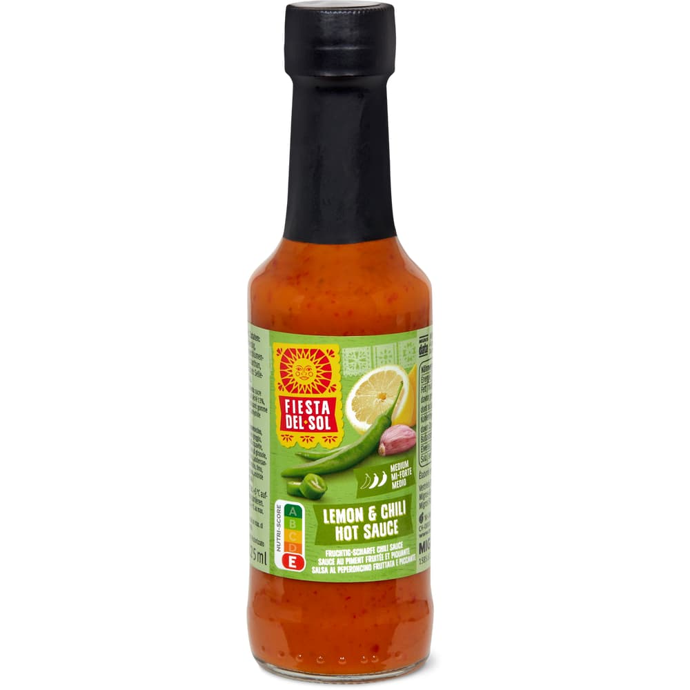 Fiesta del Sol Fruchtig Scharfe Chili Sauce Medium