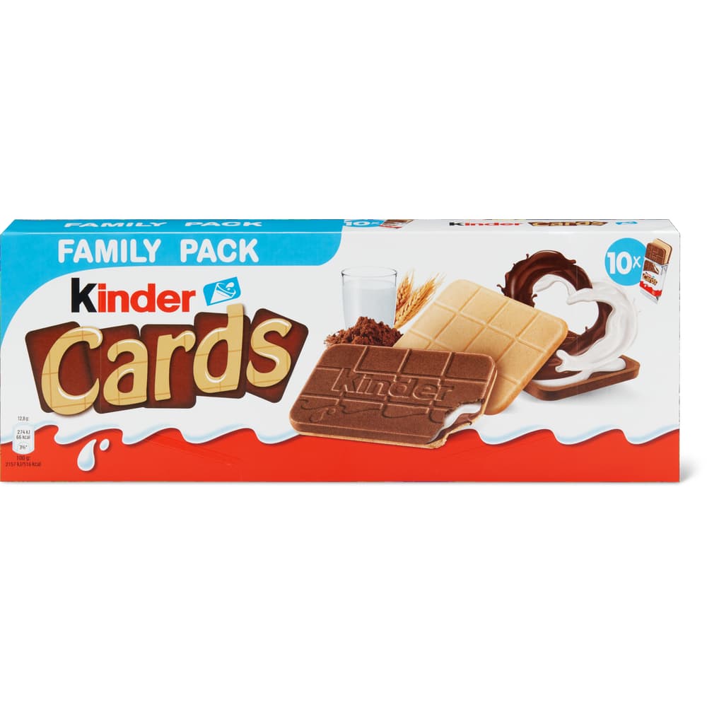 Kinder Cards Cremige Füllung