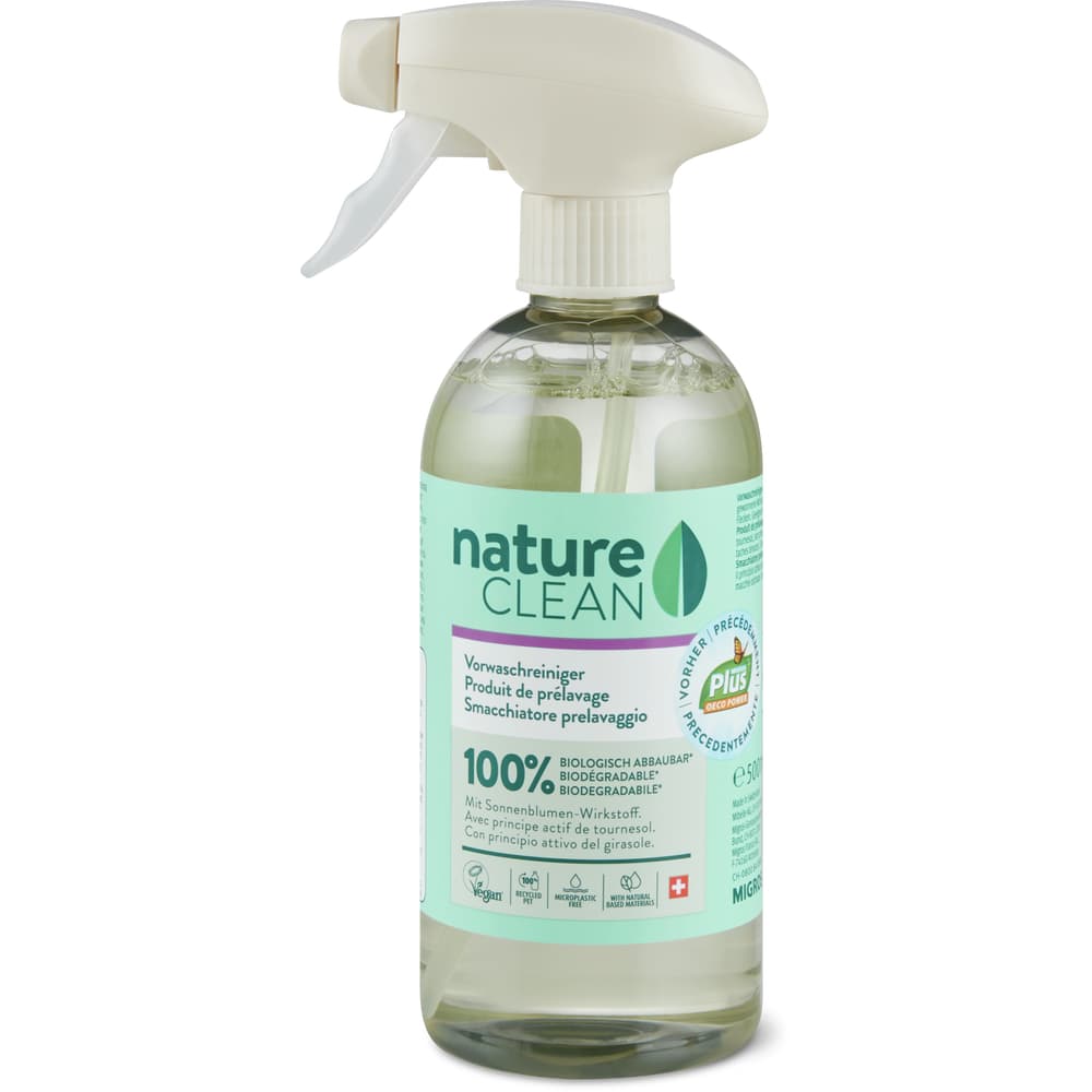 Nature Clean Vorwaschreiniger mit Sonnenblumen-Wirkstoff