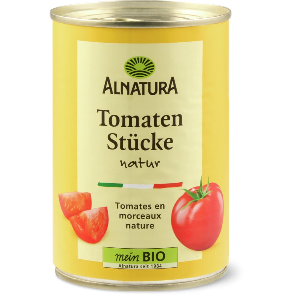 Alnatura Tomatenstücke Bio, vegan