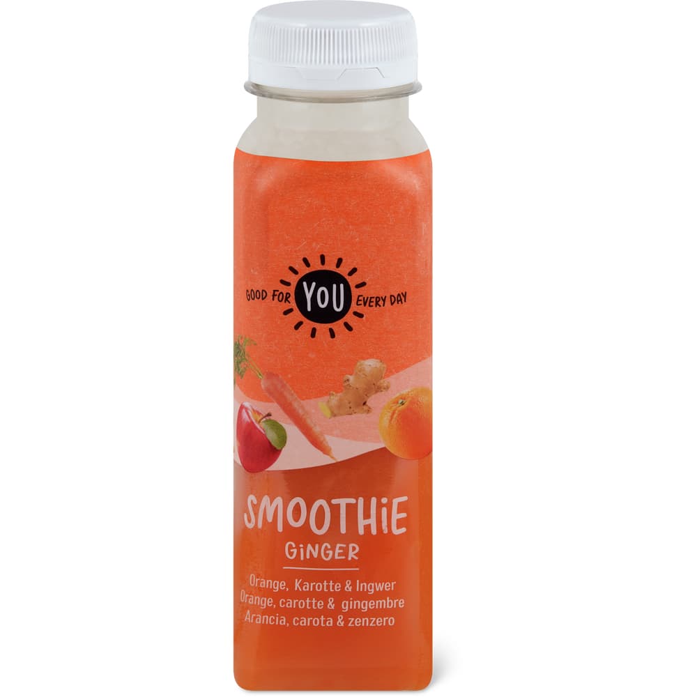 Feelgood Smoothie Pomme, Carotte, Gingembre, Orange