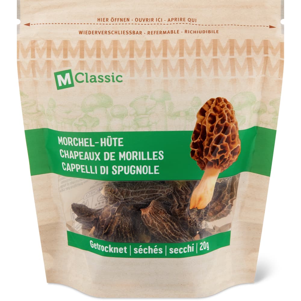 M-Classic Morcheln - Hüte Getrocknet